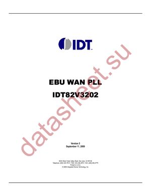 IDT82V3202NLG datasheet  